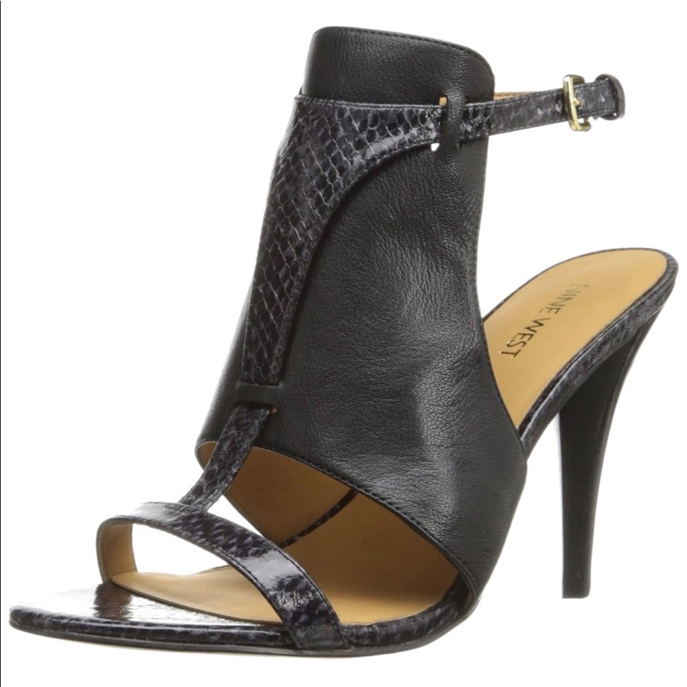 Nine West Lovebites Dress Sandal Black Sz10.5